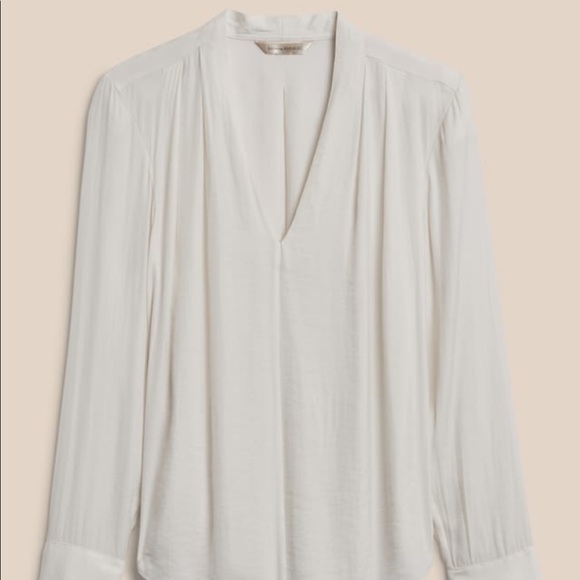 Banana Republic Long Sleeve Blouse Size XS - Picture 1 of 9